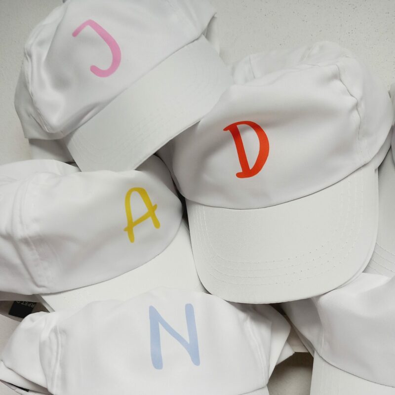 Gorra personalizada con Inicial