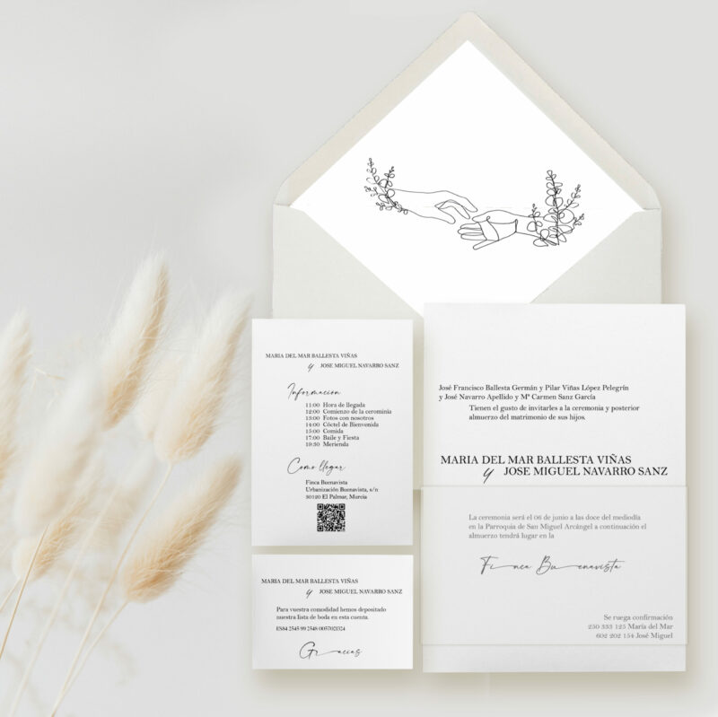 Invitación elegante Sutil