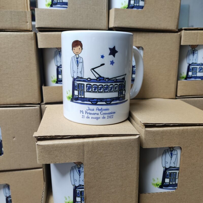 Taza comunión tranvía - Imagen 2