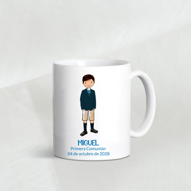 Taza comunión pantalón corto