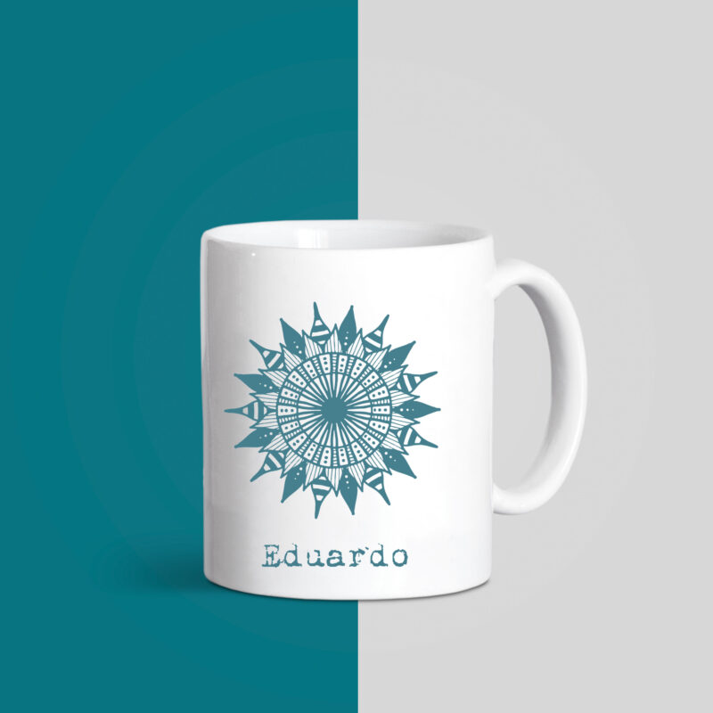 Taza personalizada Mandala