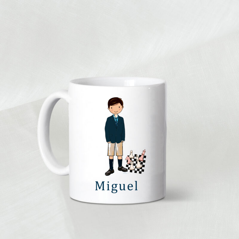 Taza personalizada para niño de comunión
