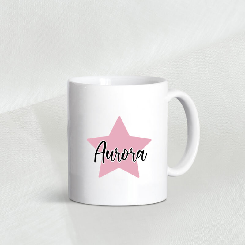 Taza personalizada estrella