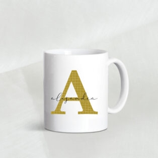 Taza inicial mostaza