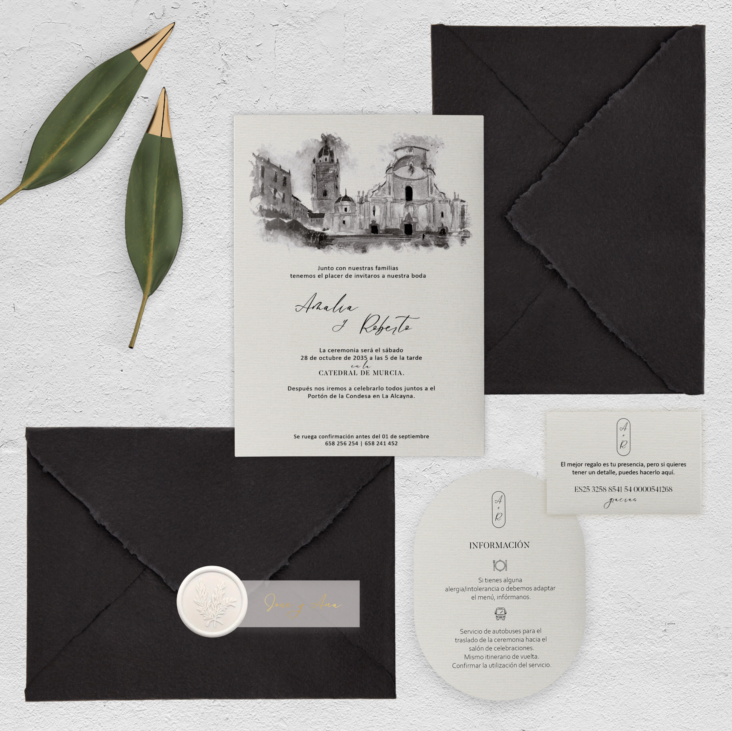 invitacion personalizada catedral