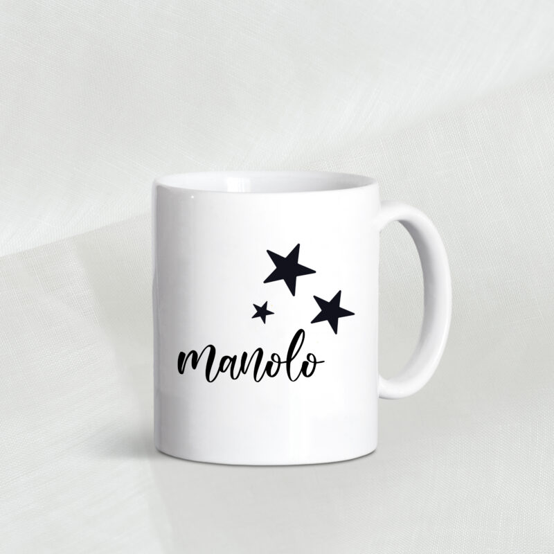 Taza personalizada tres