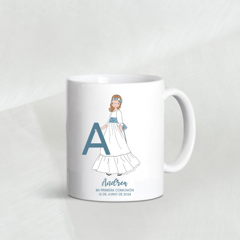 Taza comulgante niña personalizada - Imagen 4
