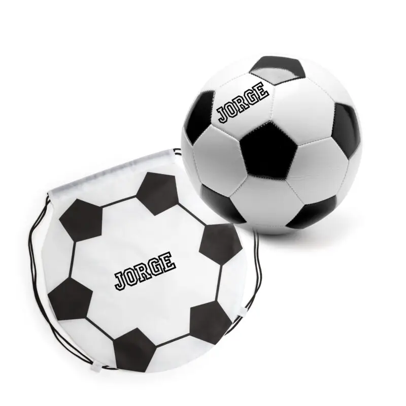 Balón y bolsa