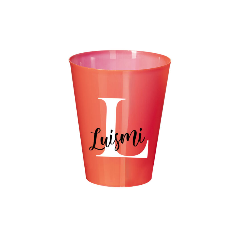 Vaso reutilizable con nombre - Imagen 3