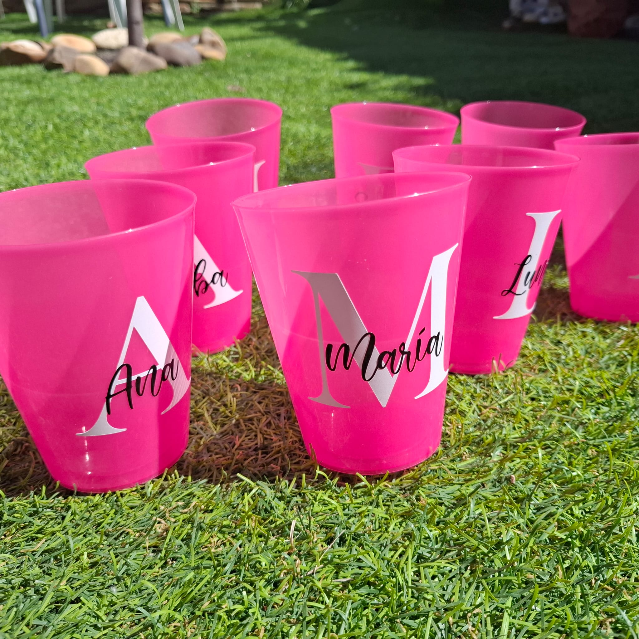 Vaso reutilizable con nombre - Imagen 7