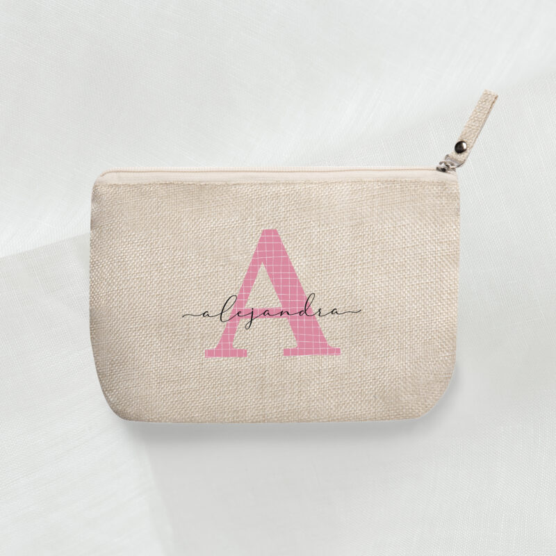 Neceser personalizado inicial de cuadros