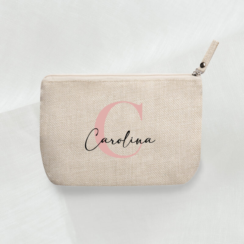 Taza personalizada inicial y nombre nude