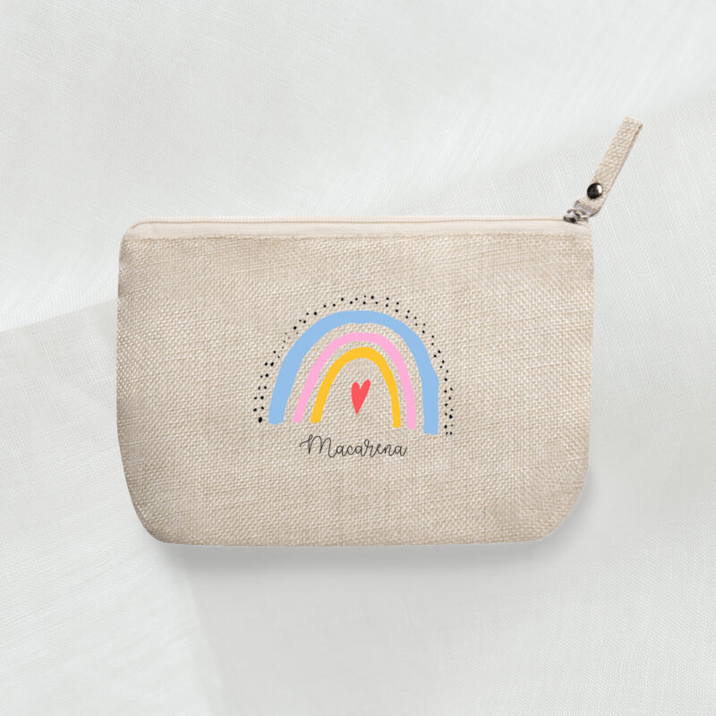 Neceser personalizado arco iris