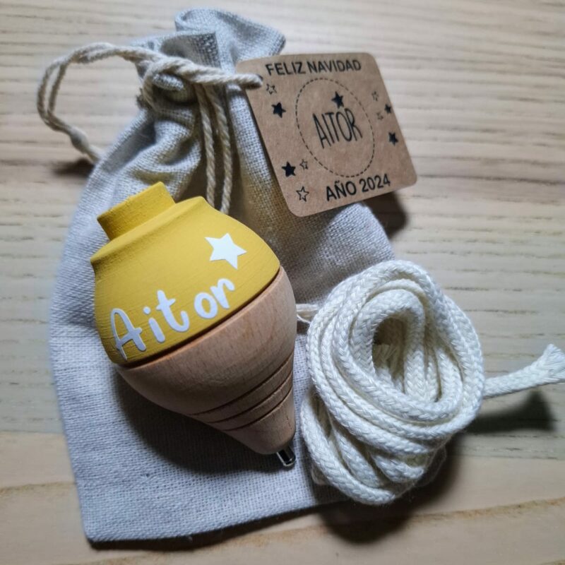 Peonza personalizada