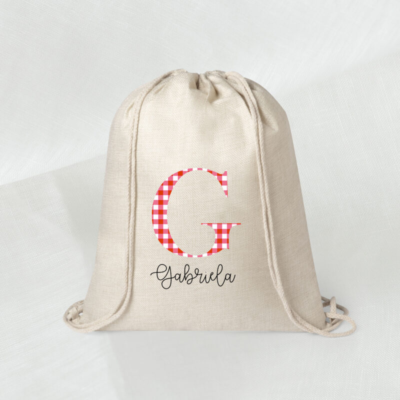 Mochila vichy - Imagen 2