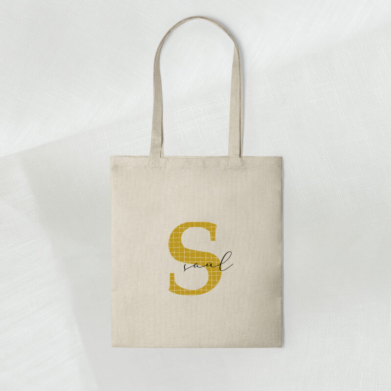 Tote Bag inicial y Cuadros