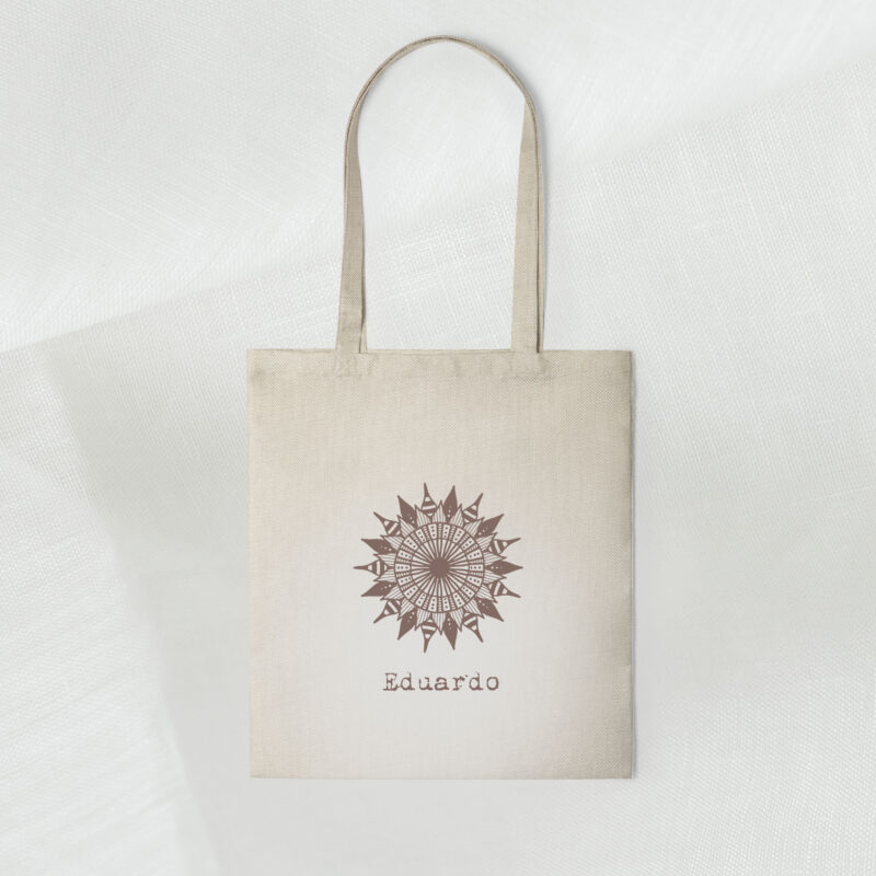 Bolsa Mandala marrón
