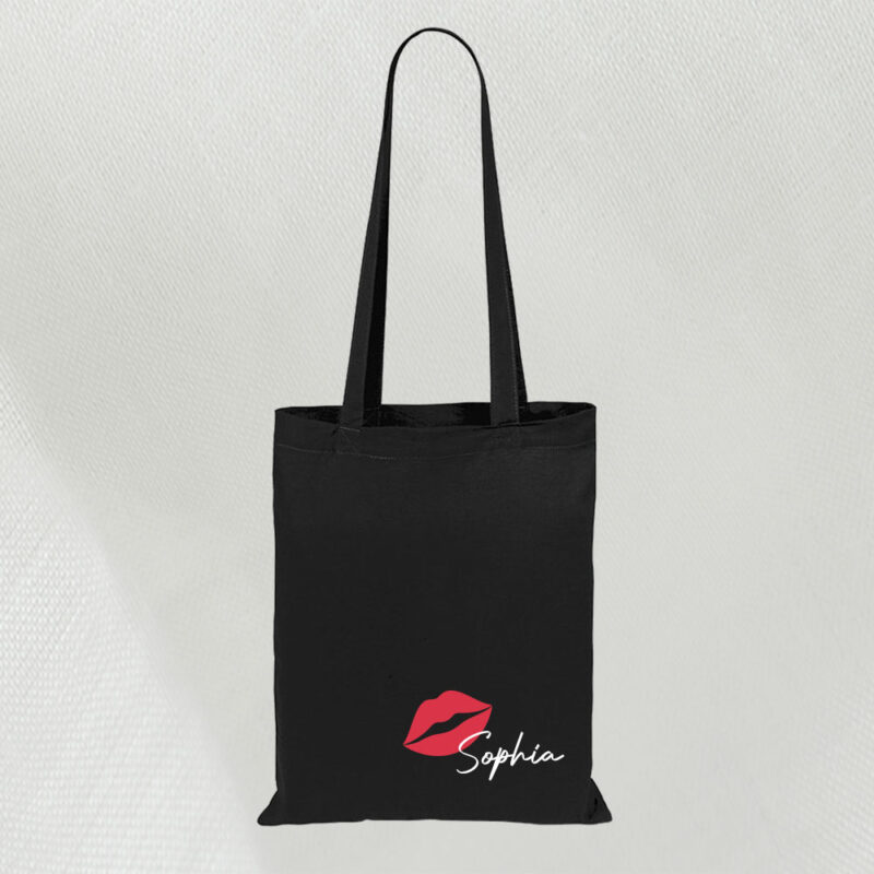 Bolsa personalizada bodas "Beso"