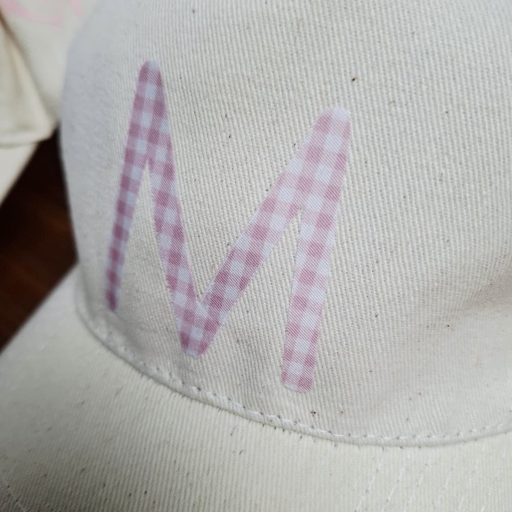 Gorra personalizada vichy algodón orgánico - Imagen 17