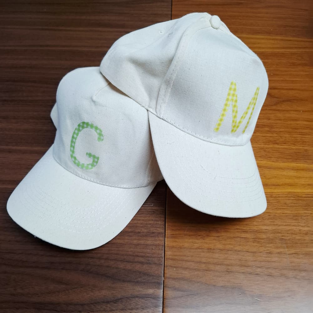 Gorra personalizada vichy algodón orgánico - Imagen 16