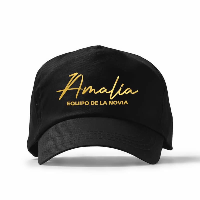 GORRA DESPEDIDAS DE SOLTERA EQUIPO DE LA NOVIA