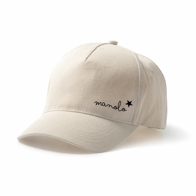 Gorra nombre tipo bebe