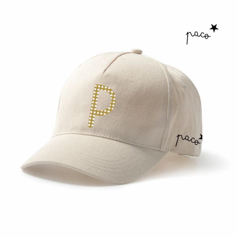 gorra personalizada algodón vichy