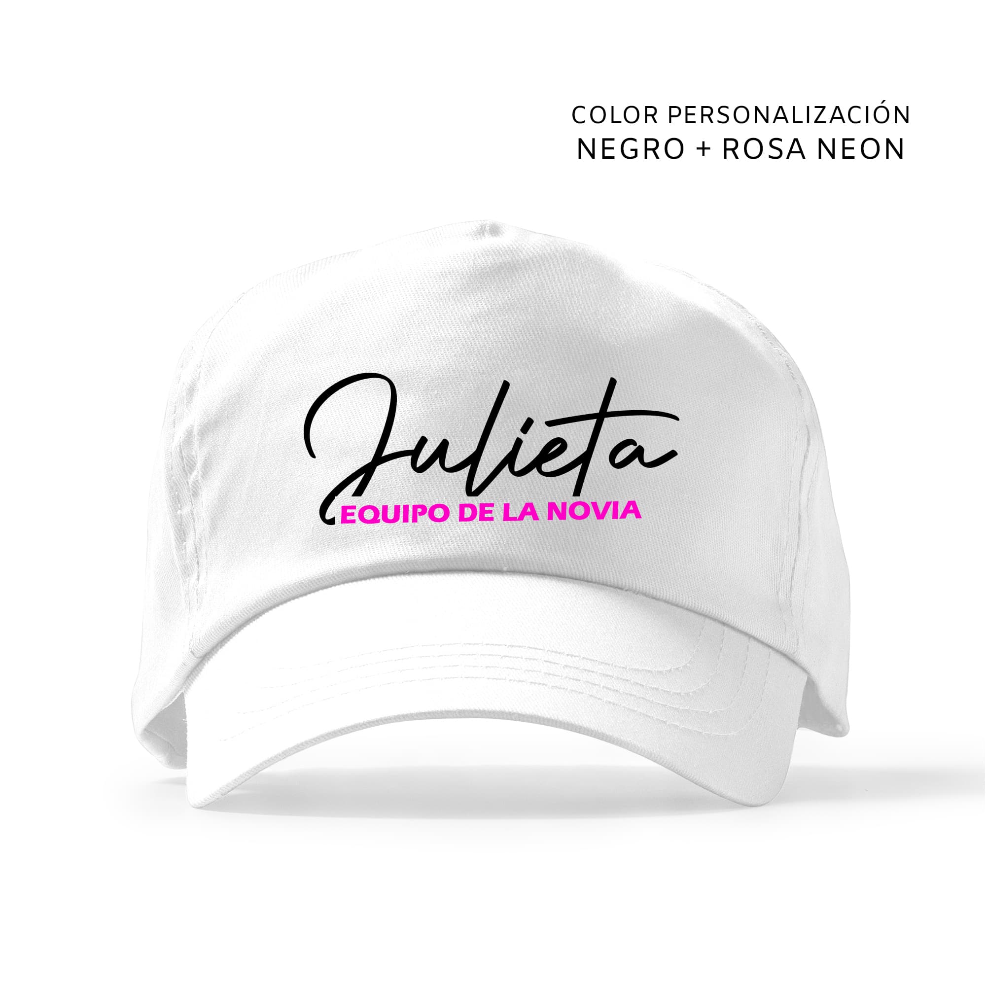 gorra despedida de soltera neon