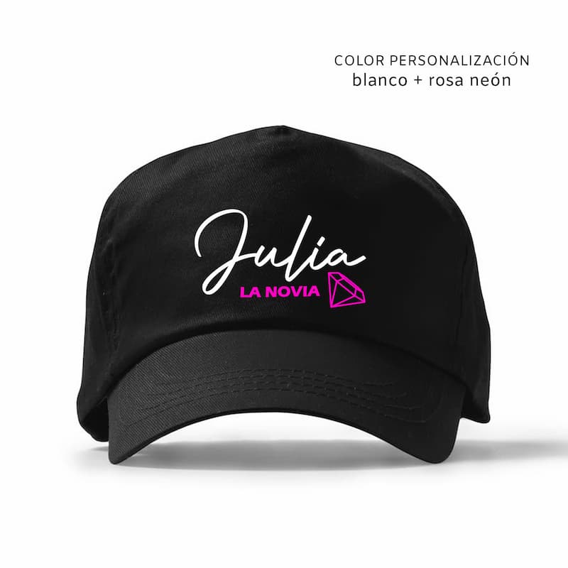 gorra despedida de soltera neon