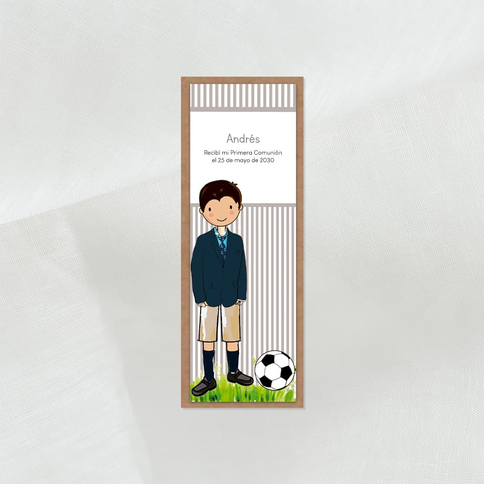 marcapaginas personalizaco con niño