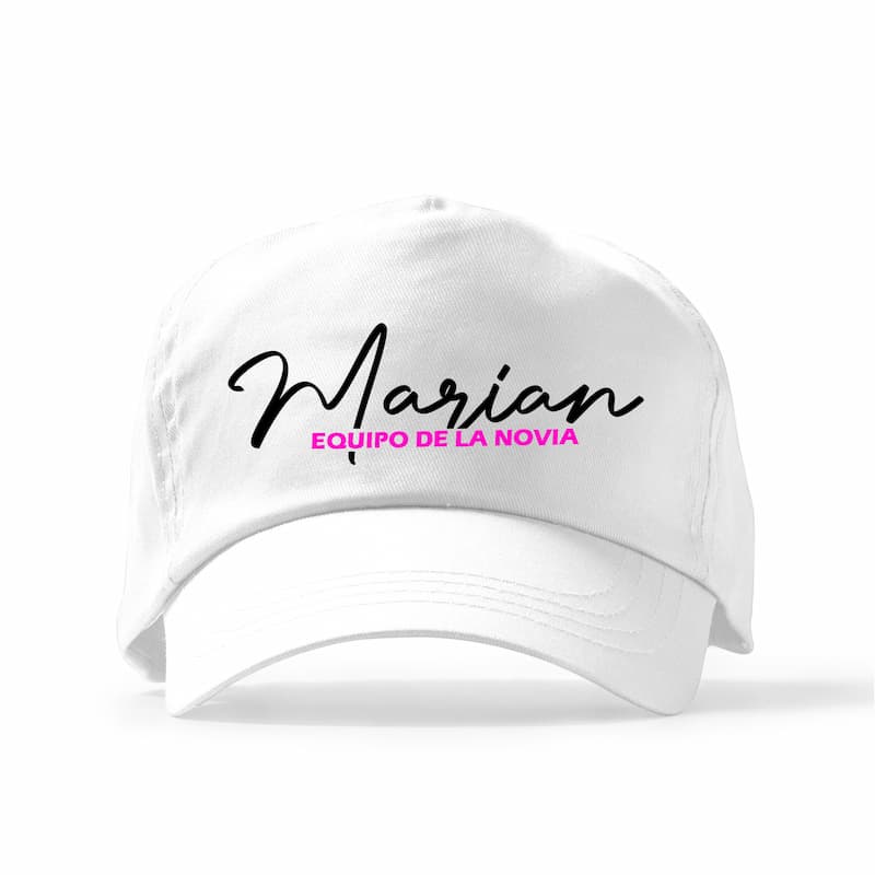 gorra despedida de soltera neon
