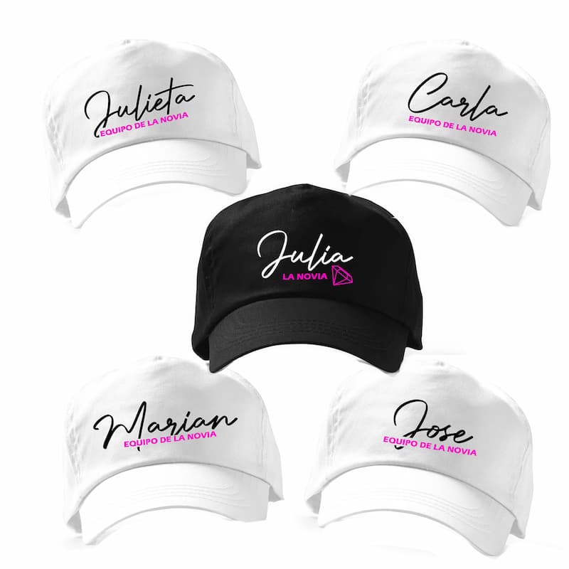 gorra despedida de soltera neon