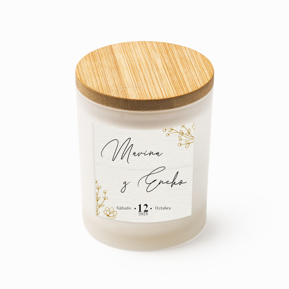 vela personalizada