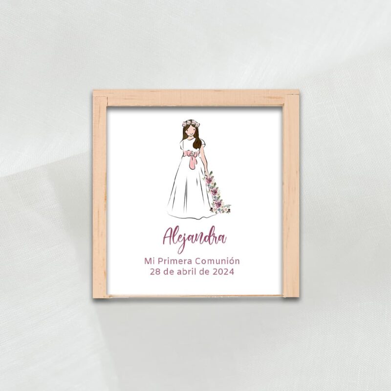 3 en raya comunión niña