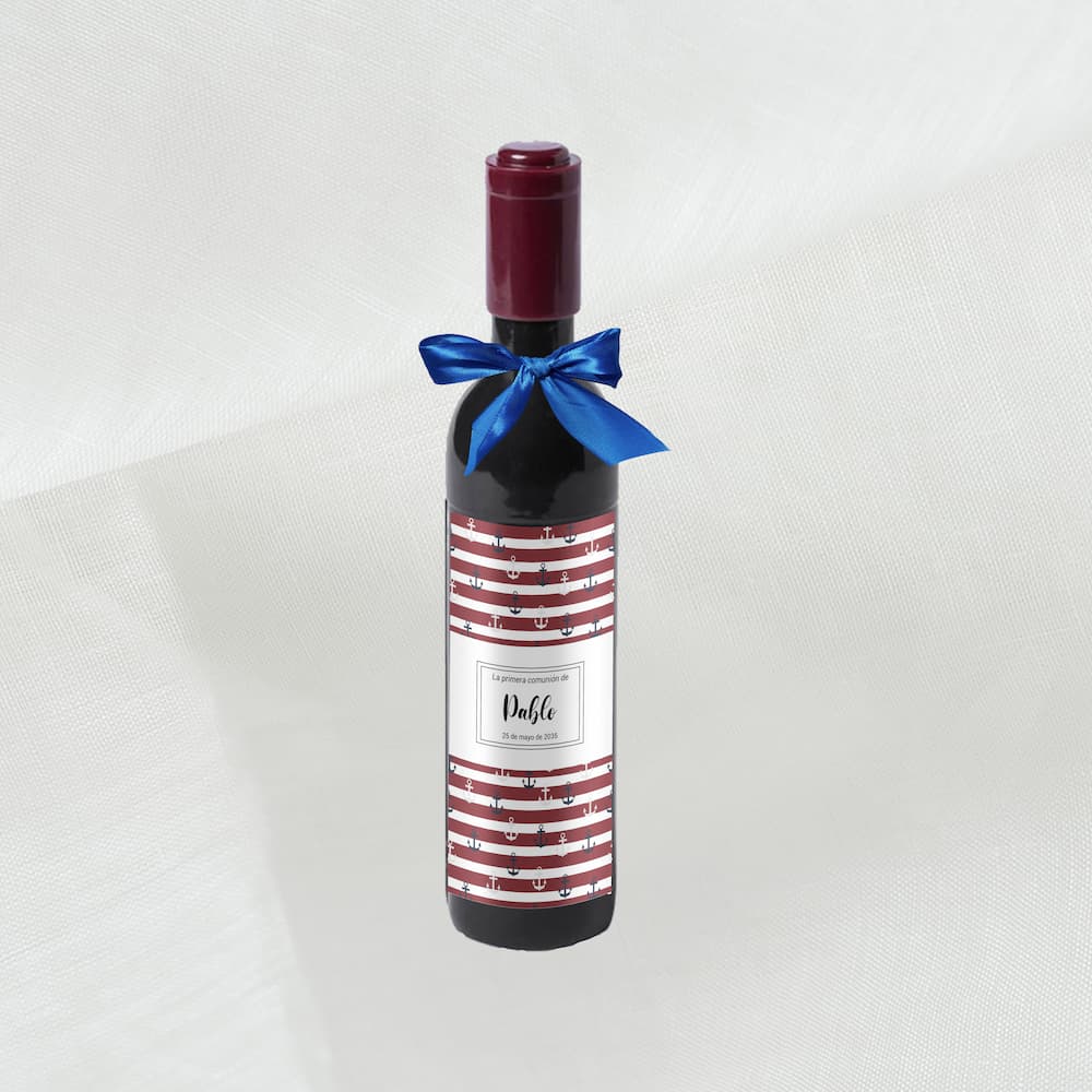 Botella de vino abridor marinera - Imagen 4