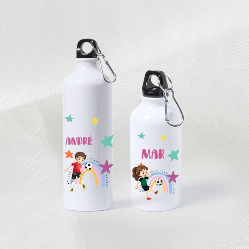 Botellas personalizadas fútbol