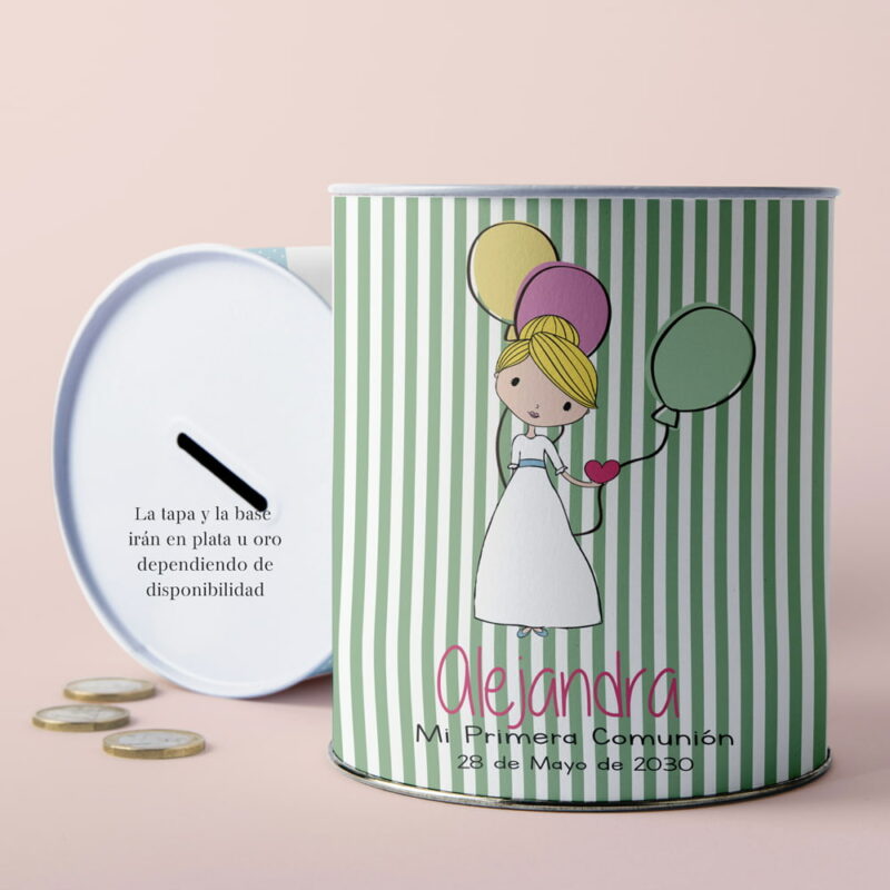 huchas metálicas personalizadas