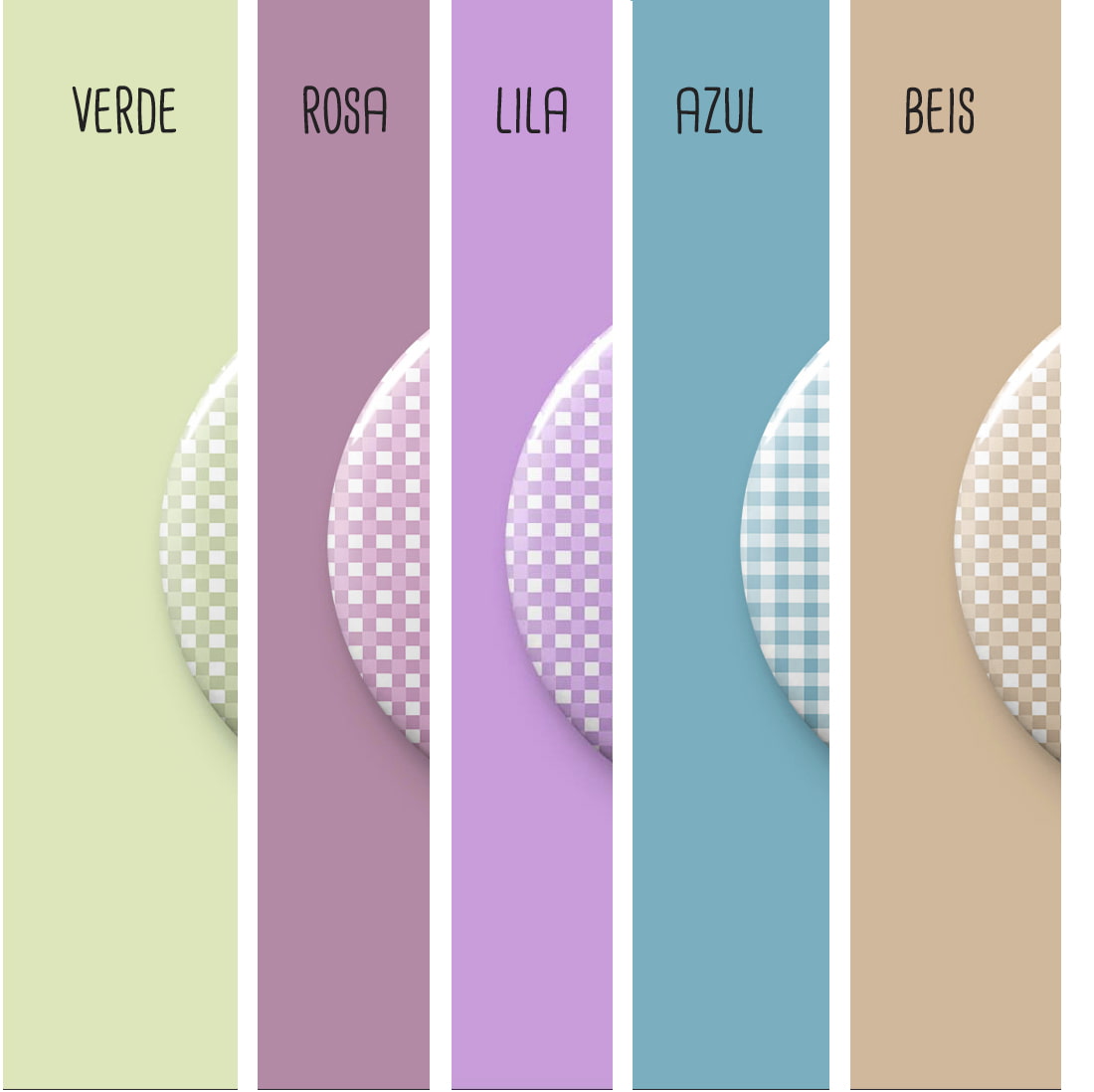 Chapa vichy con nombre - Imagen 8