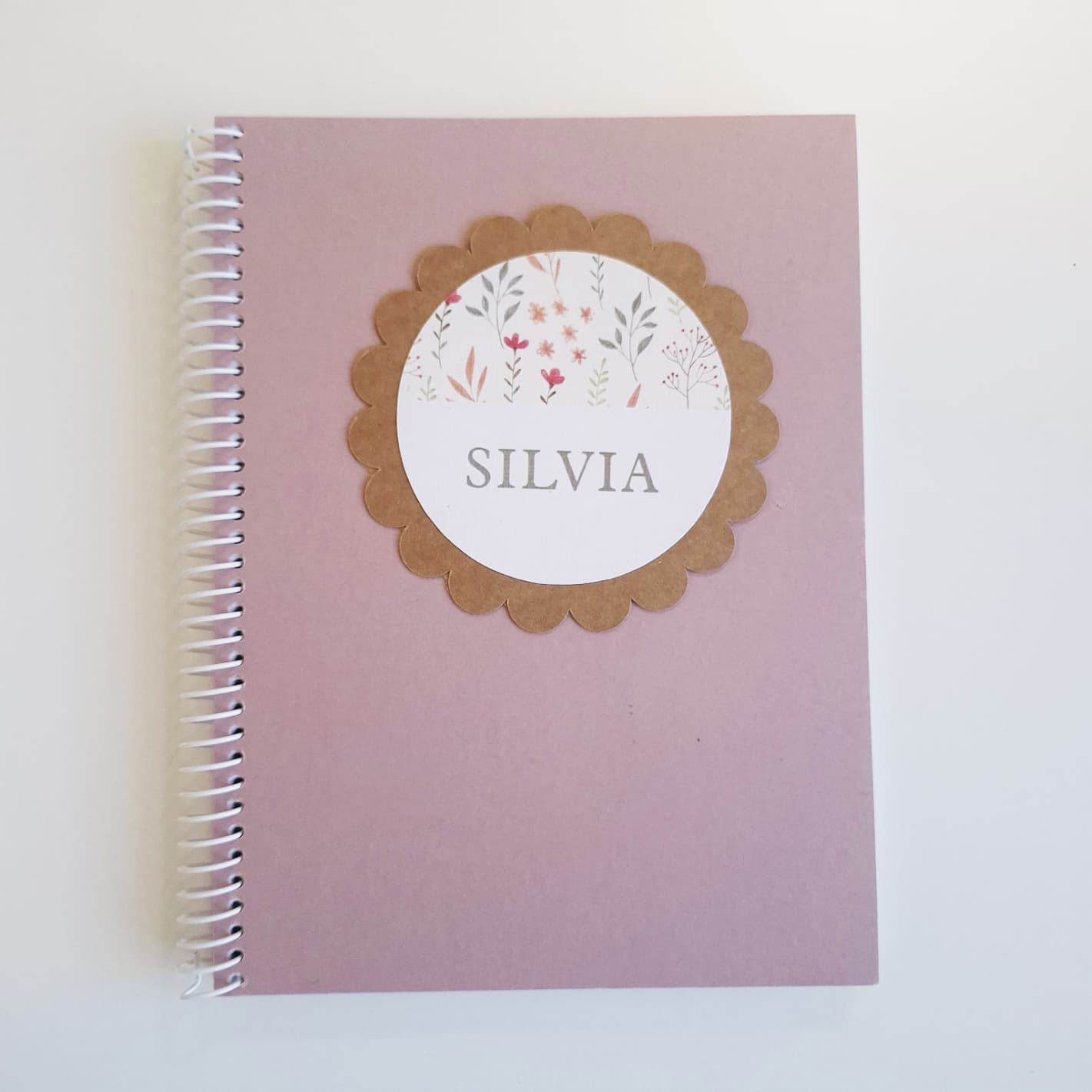 Libretas artesanales con Flor - Imagen 3