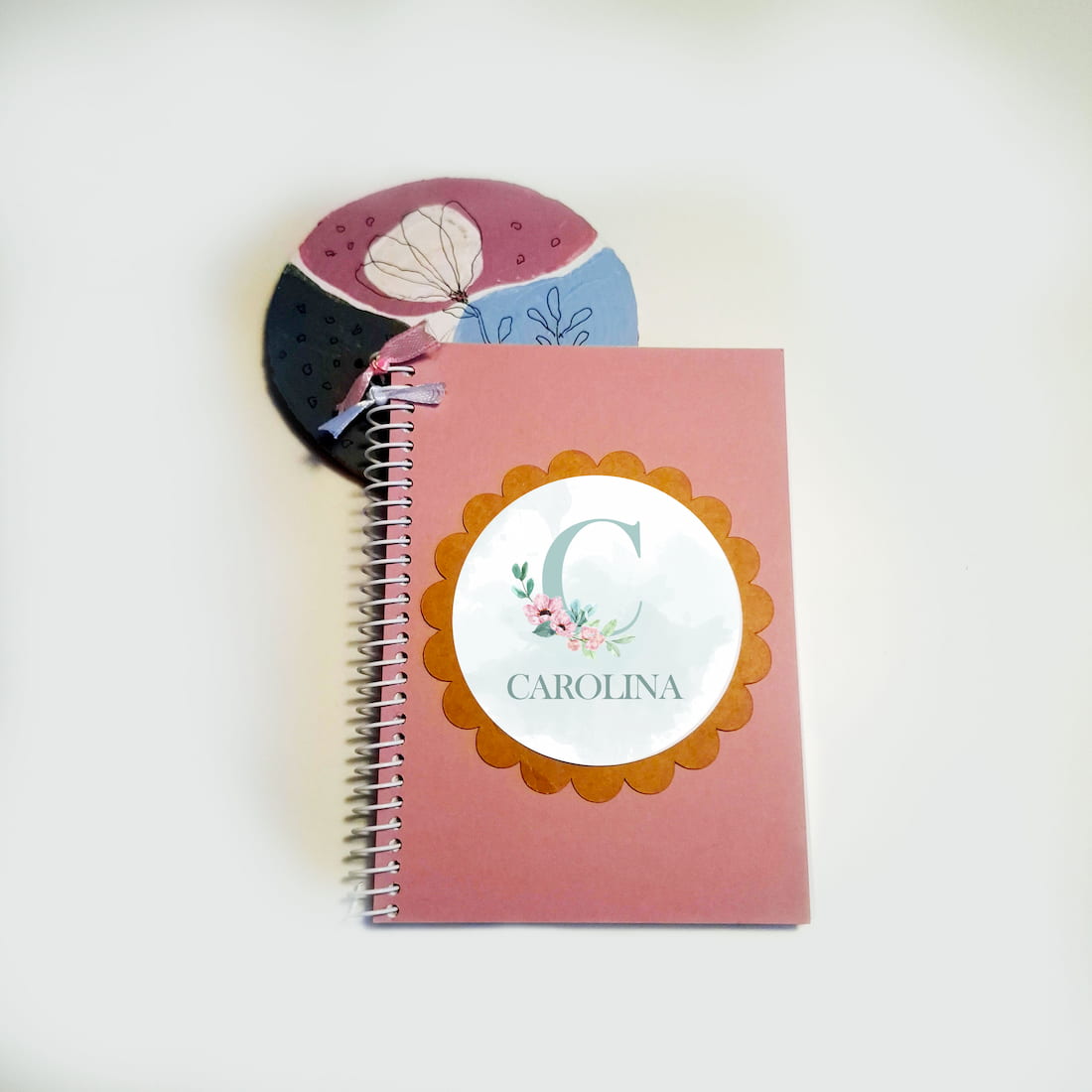 Libreta personalizada eventos con nombre de invitados