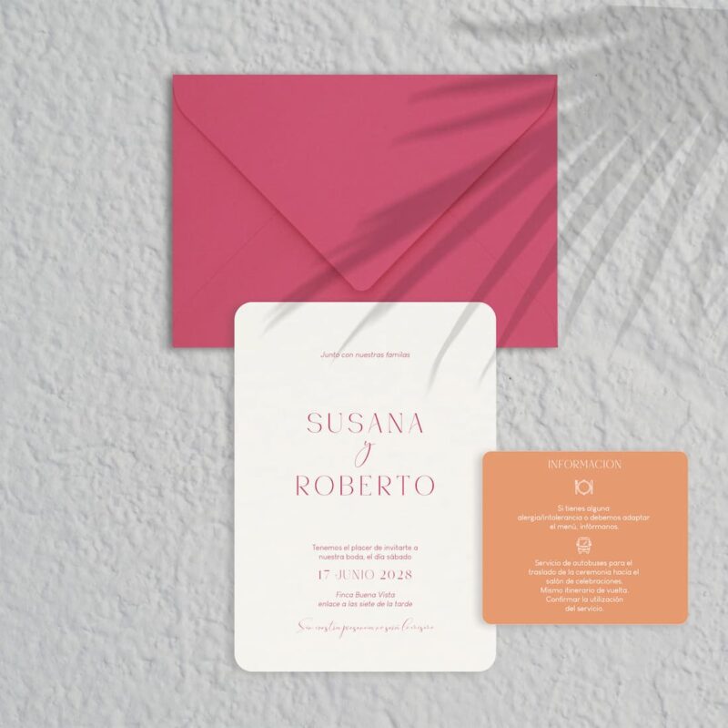 Invitaciones de boda originales