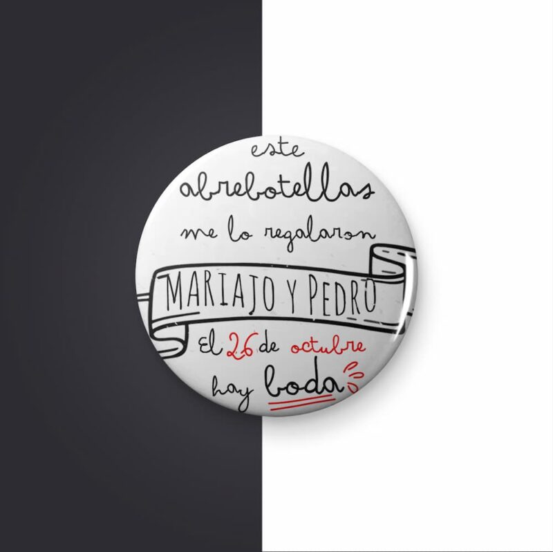 abridor o imán reserva la fecha original