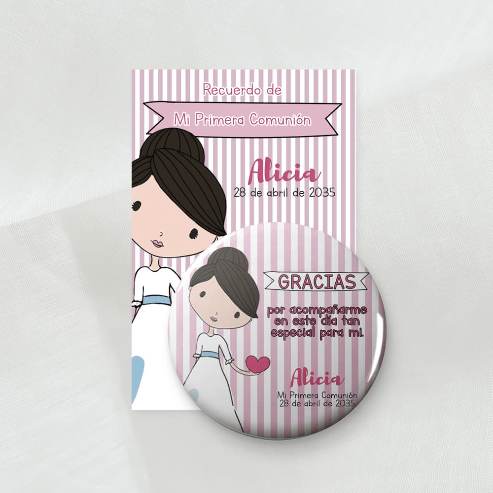 Chapa niña cuqui - Imagen 7