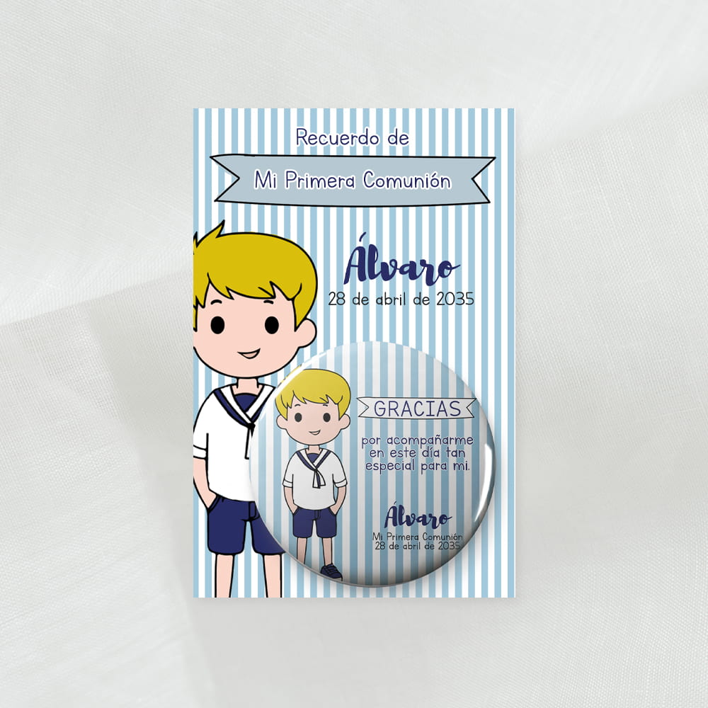 Chapa niño cuqui - Imagen 5