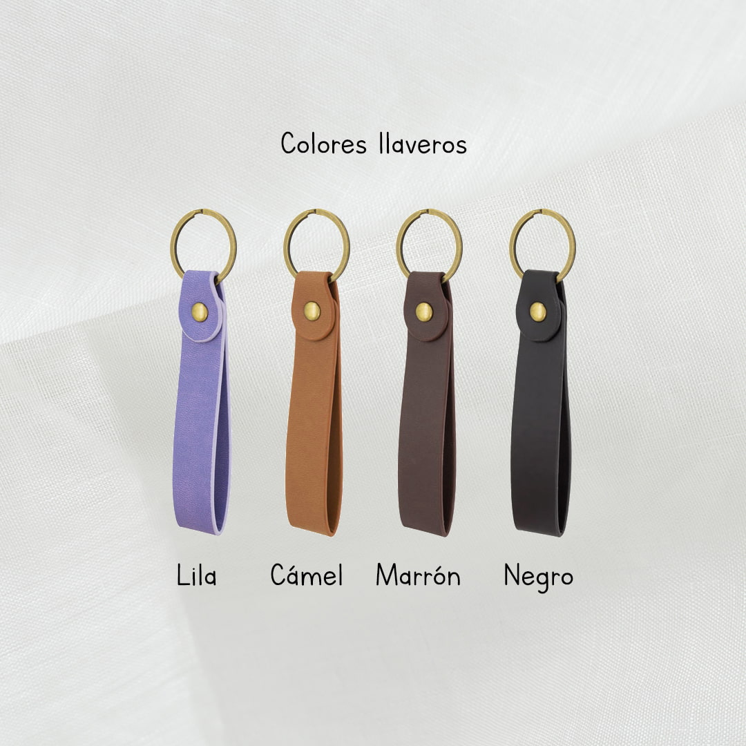 Llavero cuero PU - Imagen 2