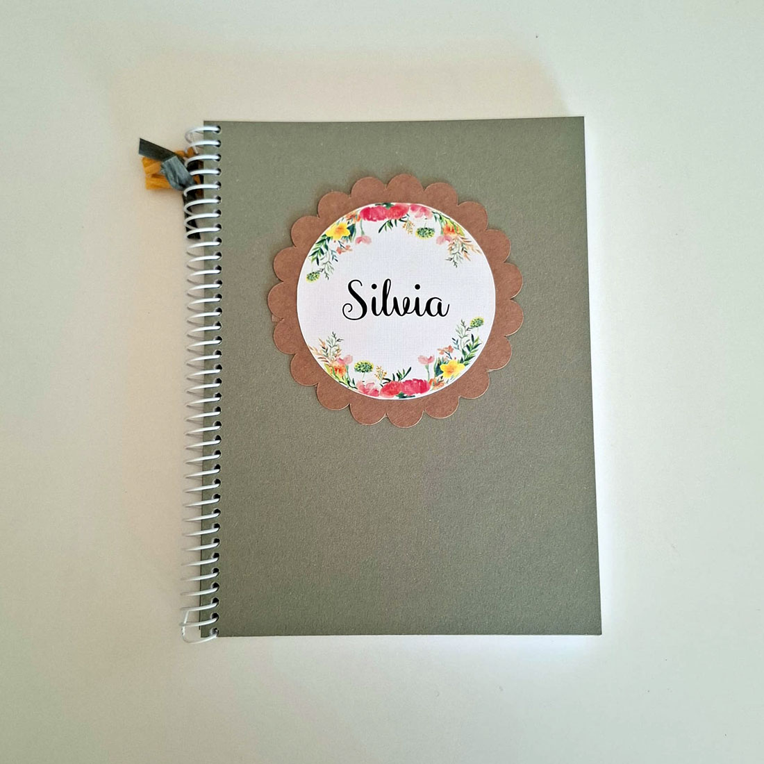 Libreta artesanal personalizada