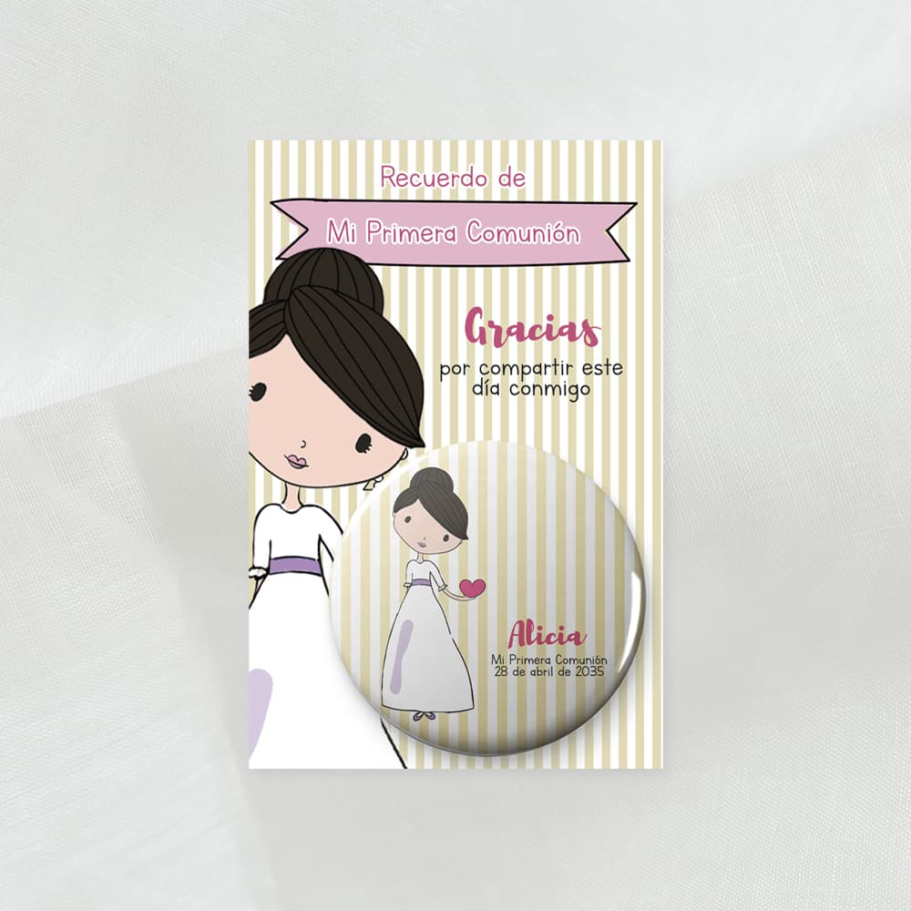Chapa niña cuqui - Imagen 8