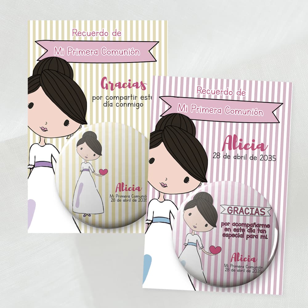 Chapa niña cuqui - Imagen 6