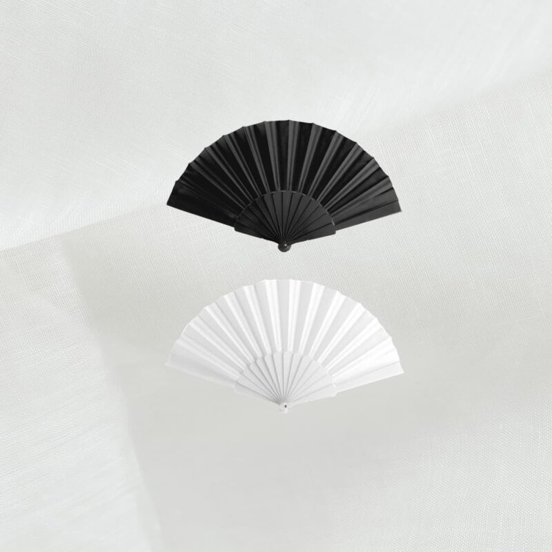 abanicos de PVC personalizados