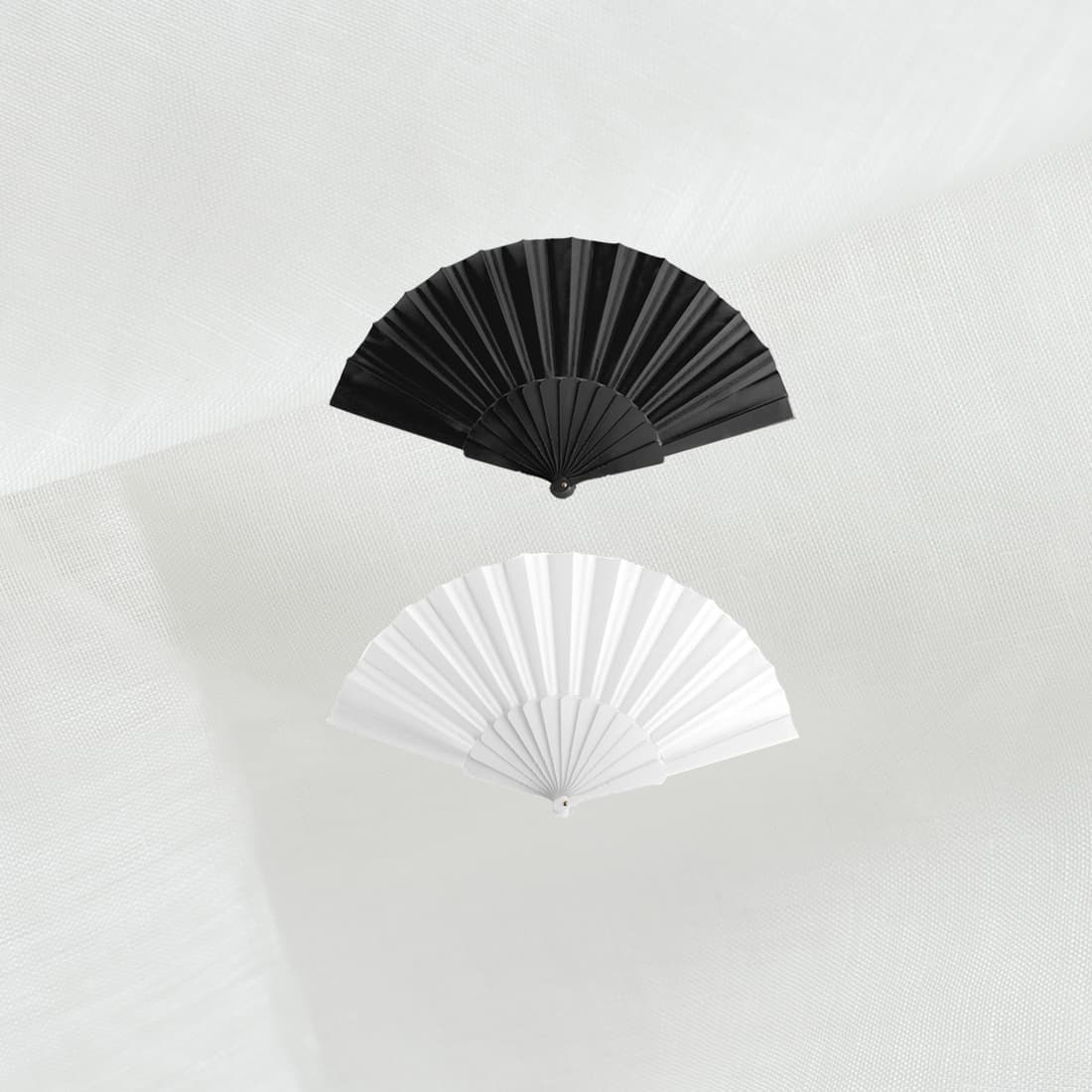 abanicos de PVC personalizados